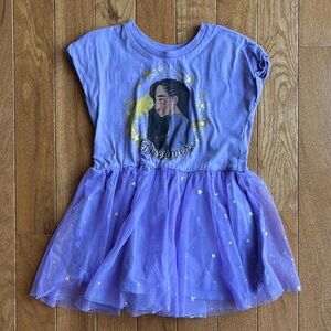 Disney Wish Purple Dreamer Dress with Tulle Skirt, 4T